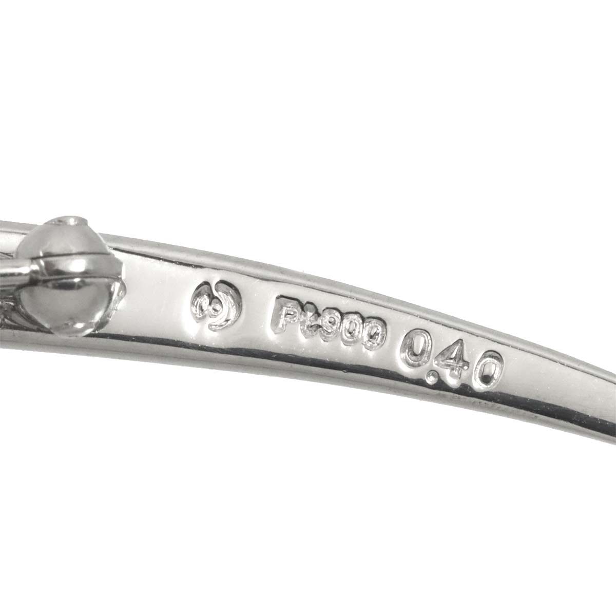 タサキ TASAKI ダイヤ 0.40ct ブローチ Pt プラチナ 田崎真珠 Diamond
