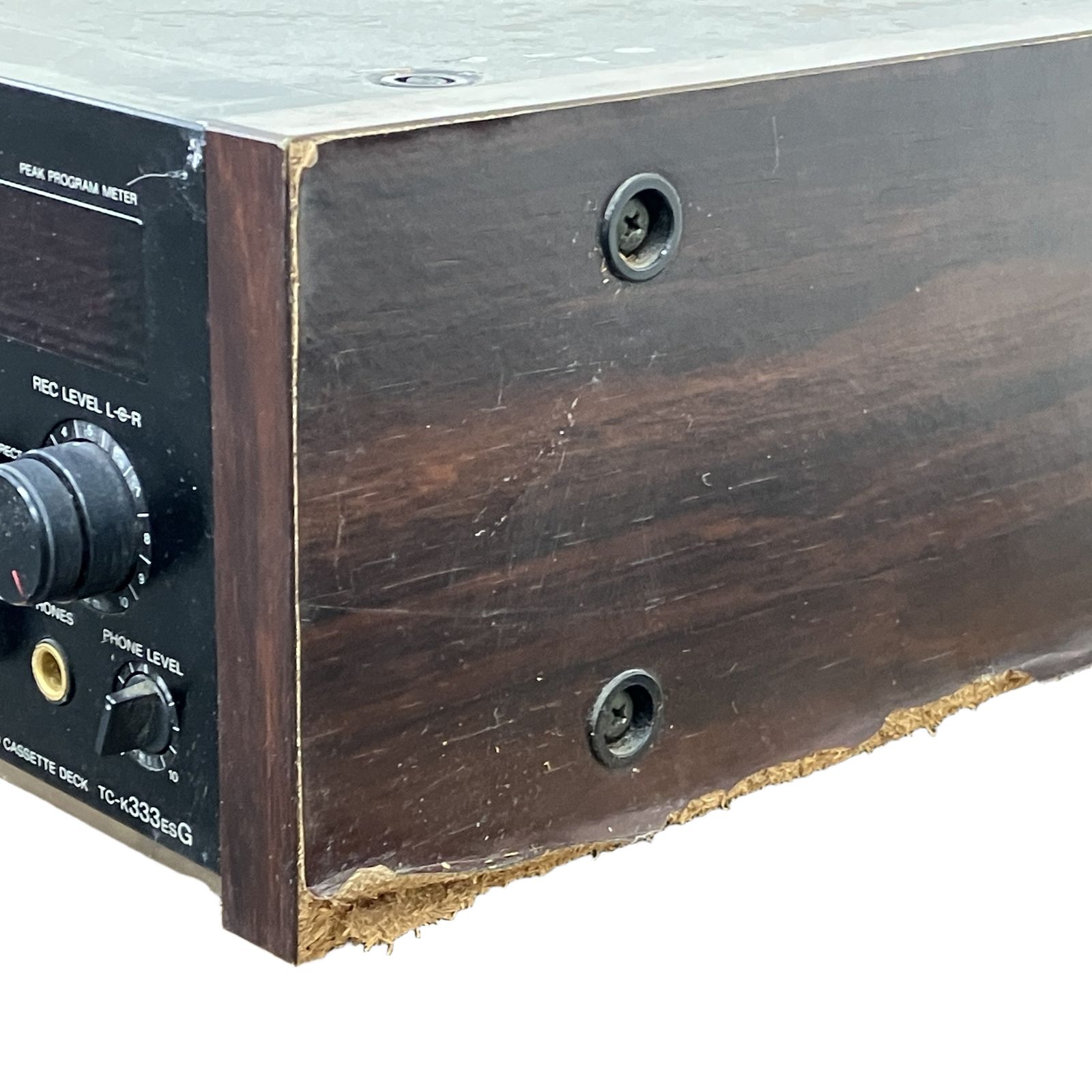 SONY ソニー TC-K333ESG カセットデッキ 音響機材 ジャンク K11426982
