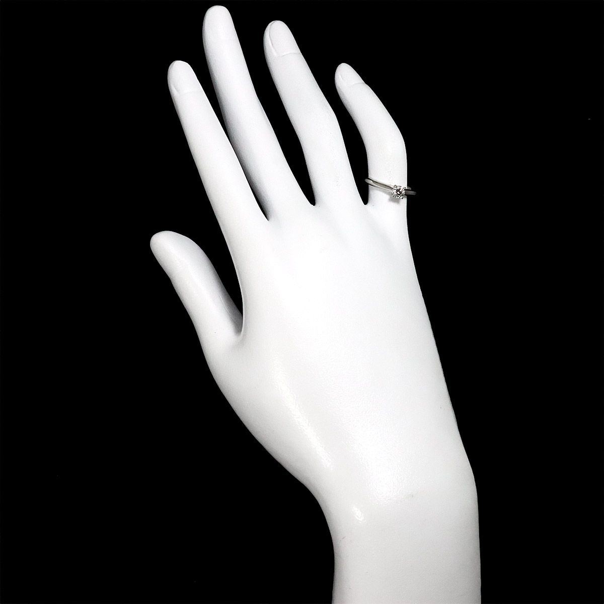 カルティエ Cartier 1895 ソリテール #47 リング ダイヤ 0.25ct E/VVS2