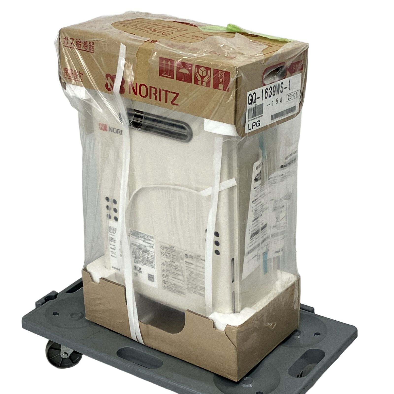 NORITZ GQ-1639WS-1 給湯器 屋外式 2023年製 LPガス用 ノーリツ 美品 W11431817 27,860円