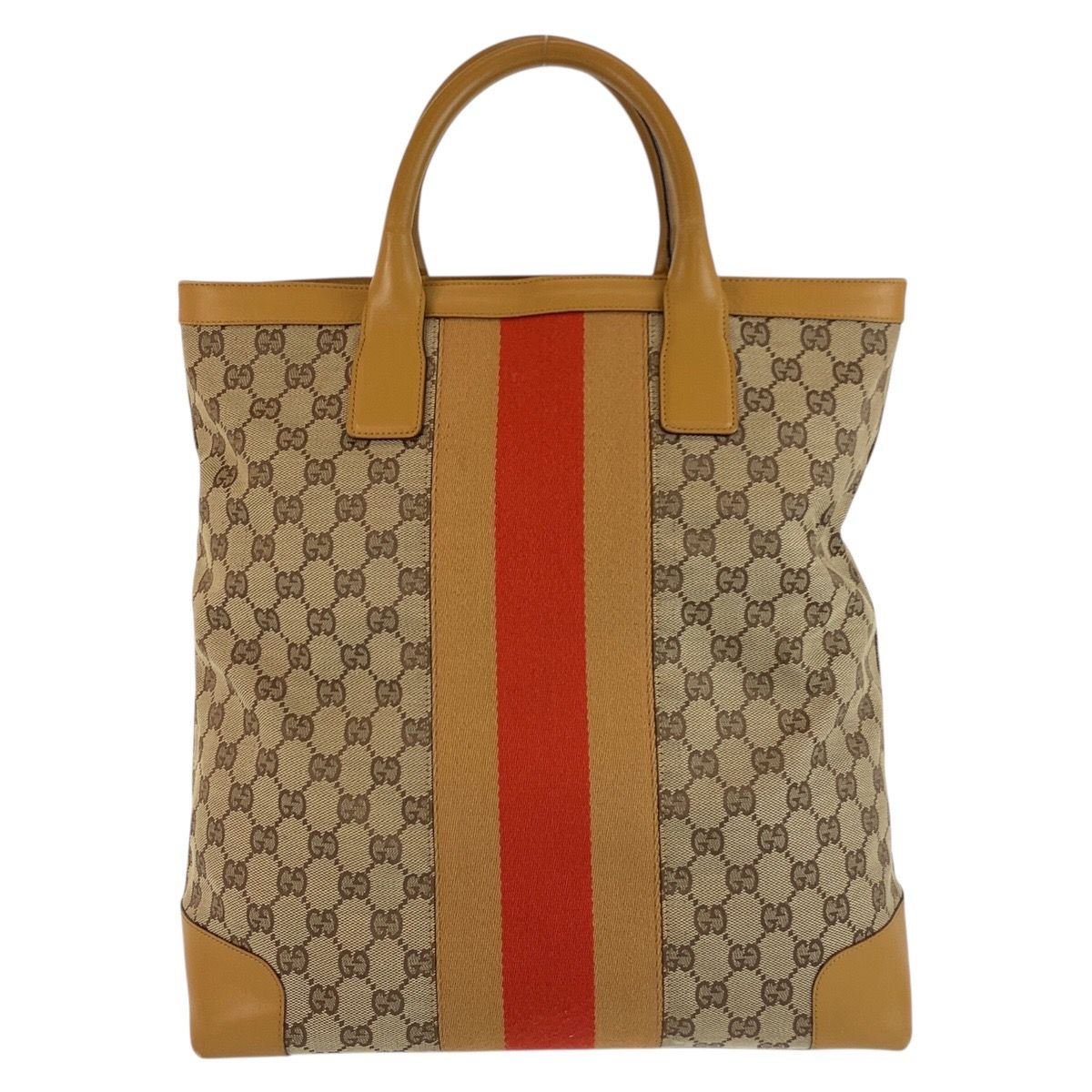 GUCCI グッチ シェリーライン ベージュ GGキャンバス/レザー 0021093