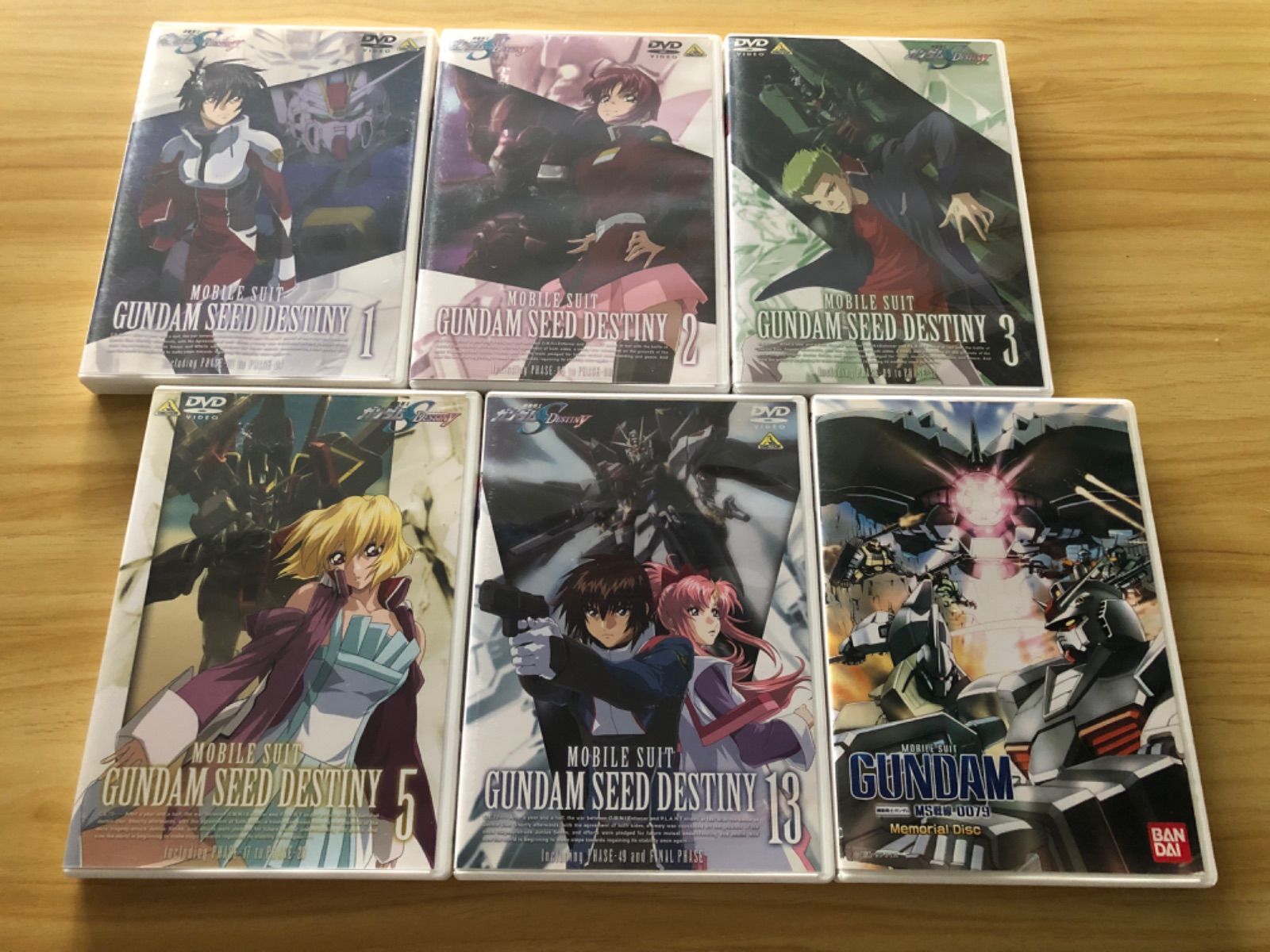 中古] [DVD] 機動戦士ガンダムSEED DESTINY (1-3、5、13) 5巻セット +