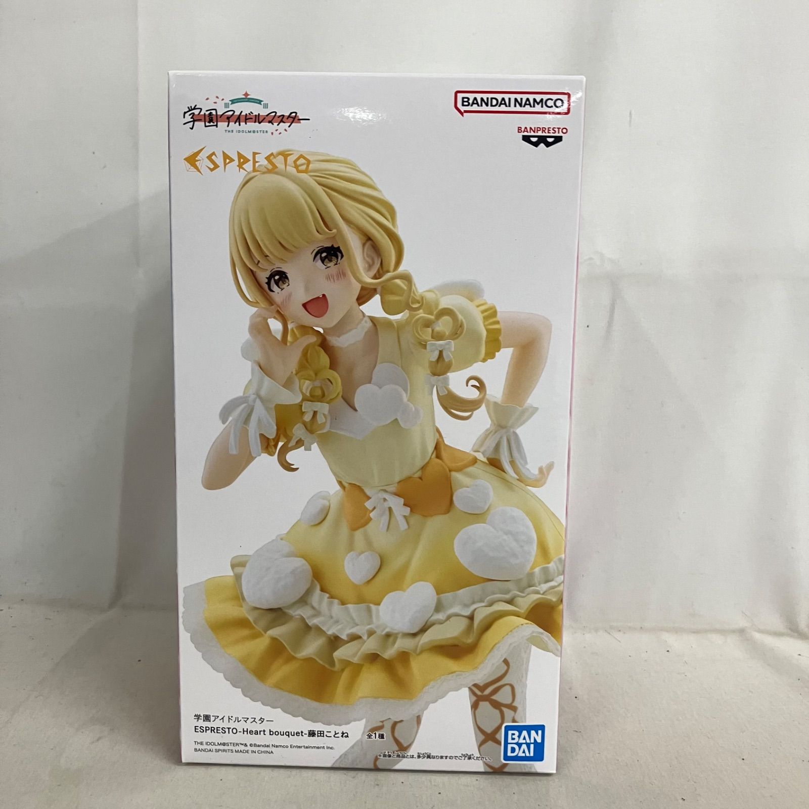 未開封 学園アイドルマスター ESPRESTO 藤田ことね Heart bouquet