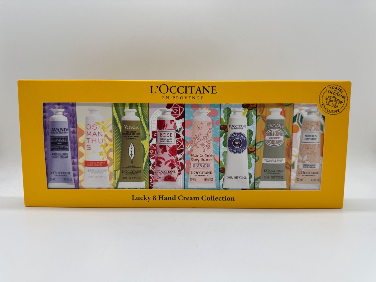 ロクシタン Lucky 8 ハンドクリーム 30ml ×8本 ギフトセット *3826