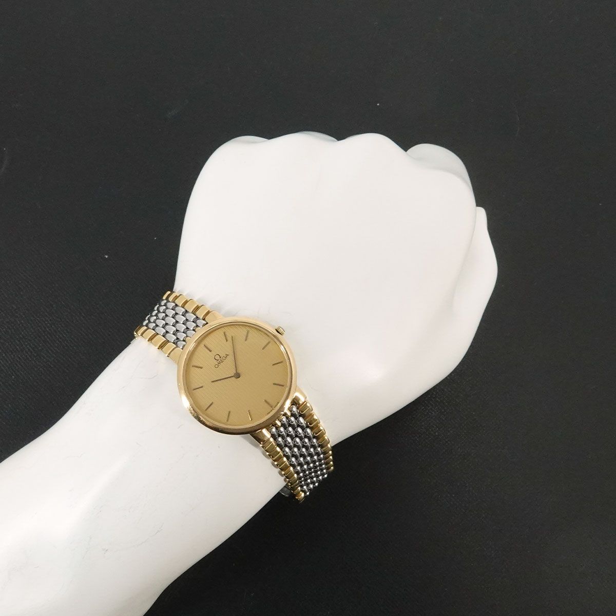 オメガ OMEGA デビル コンビ 1378 ヴィンテージ メンズ 腕時計