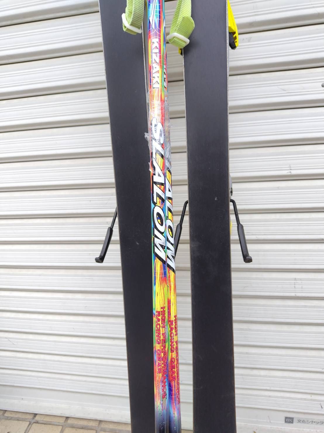 SALOMON SUPERAXE 92V 184cm/スキー板/おまけポール付き！ - メルカリ