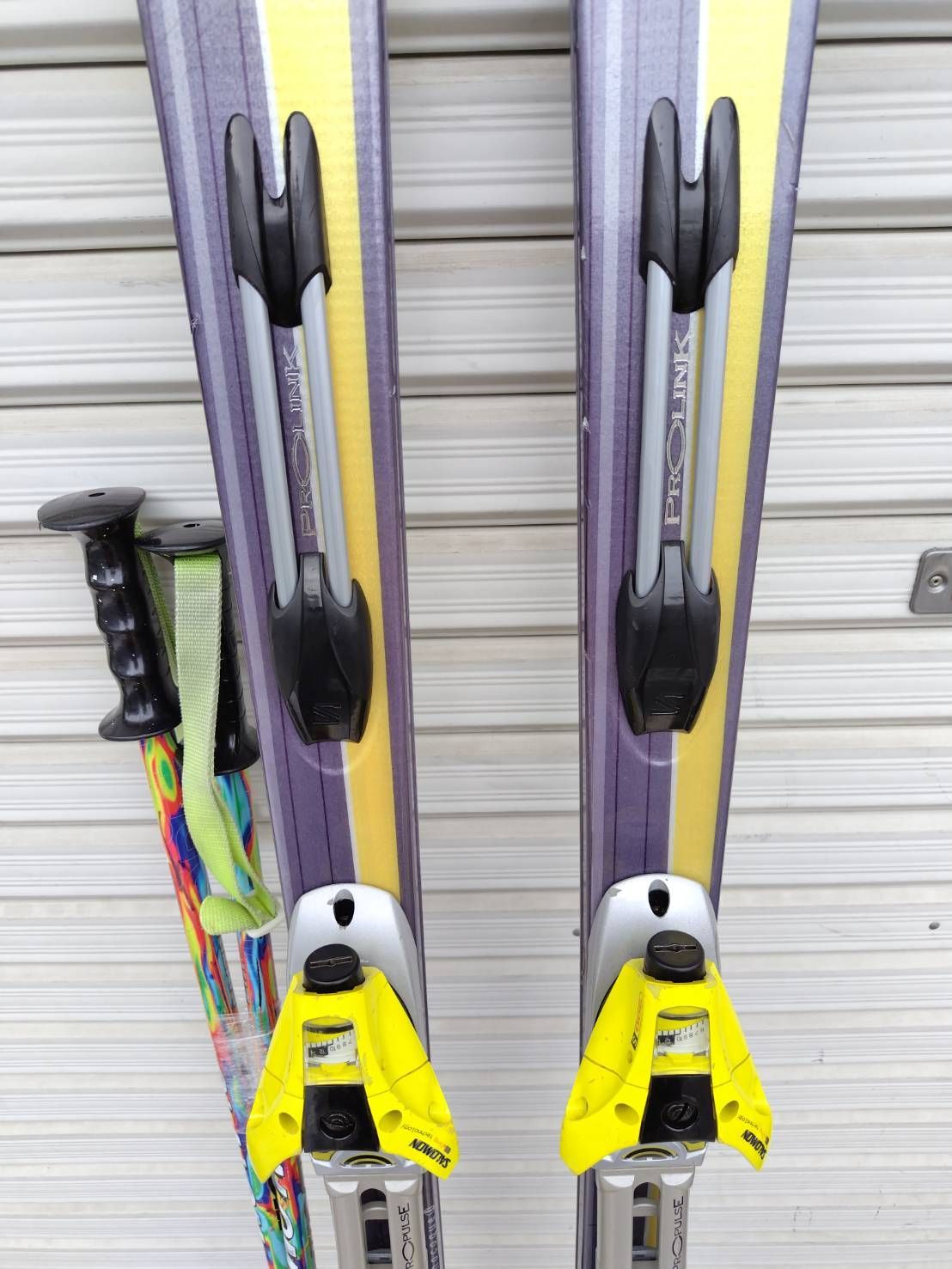 SALOMON SUPERAXE 92V 184cm/スキー板/おまけポール付き！ - メルカリ