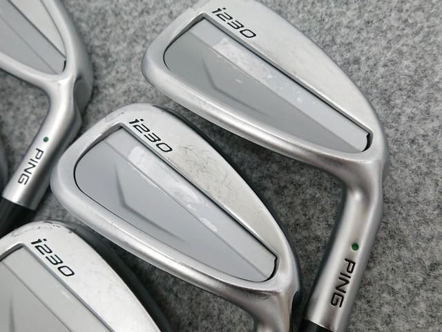中古】 PING ピン i230 緑ドット #5-PW、UW 7本 アイアンセット N.S.