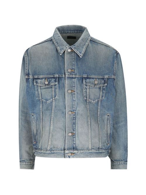 SAINT LAURENT デニム トラッカー ジャケット 送料無料 - メルカリ