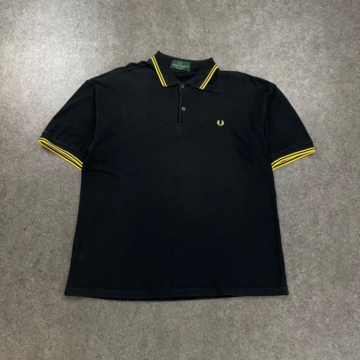 英国製 Vintage FRED PERRY フレッドペリー 半袖 ポロシャツ ティップ