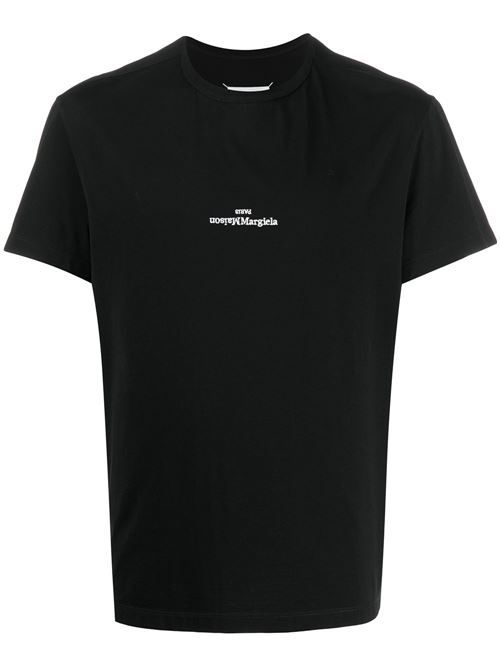 MAISON MARGIELA ロゴ コットン Tシャツ 送料無料