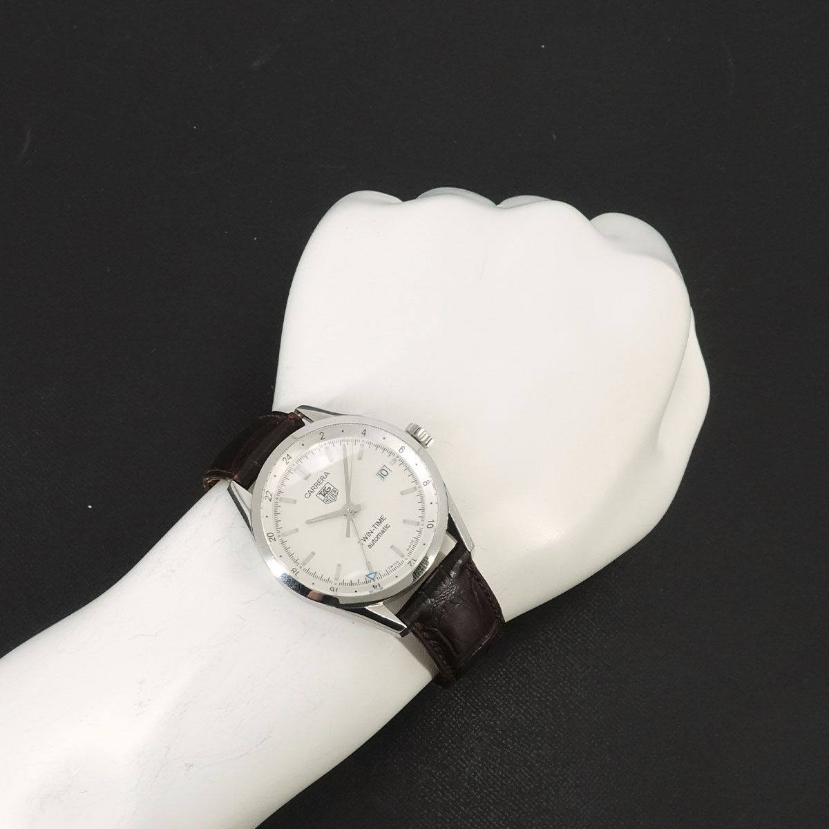タグ ホイヤー TAG Heuer カレラ ツインタイム GMT WV2116-0 メンズ