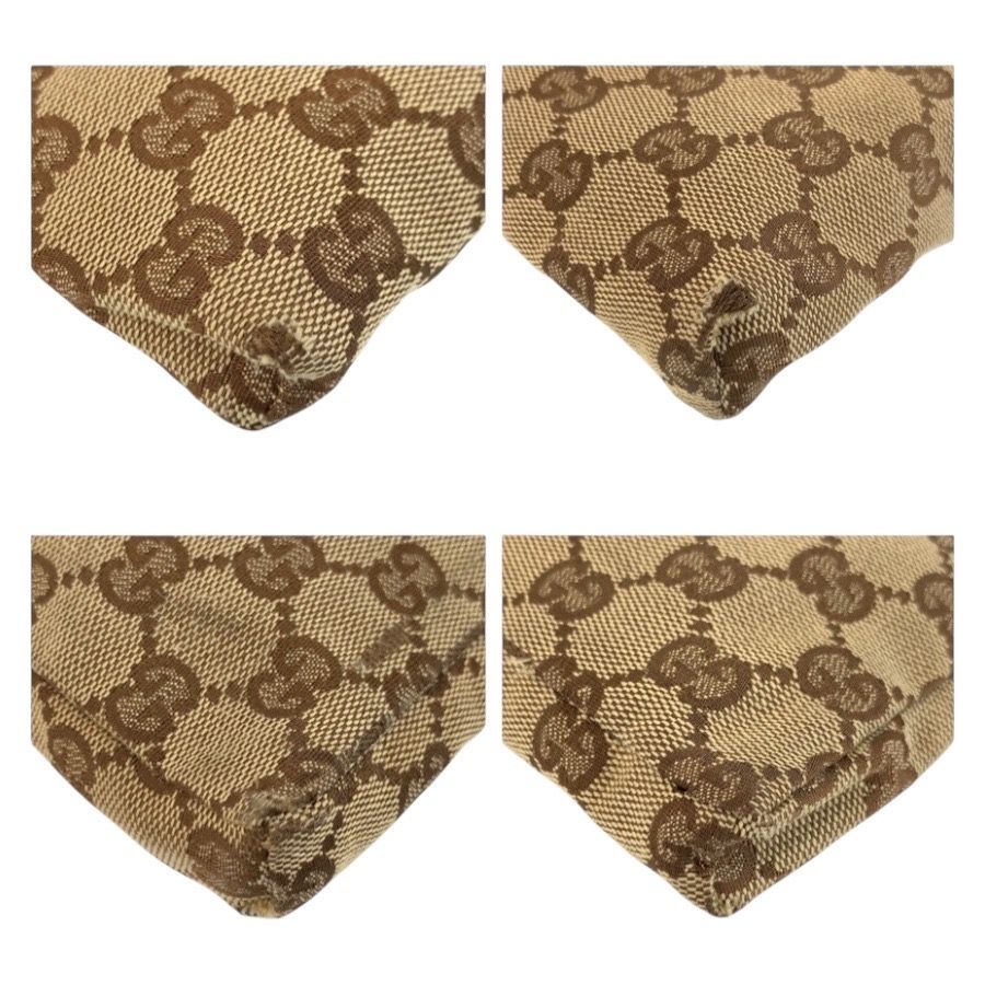 GUCCI グッチ シェリーライン ベージュ ブラウン GGキャンバス/レザー