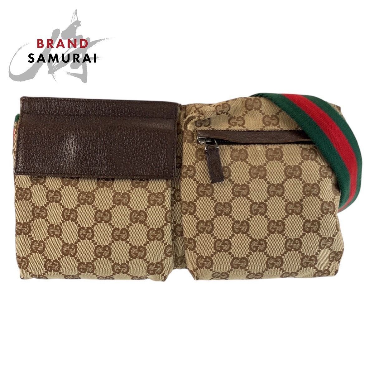 GUCCI グッチ シェリーライン ベージュ ブラウン GGキャンバス/レザー