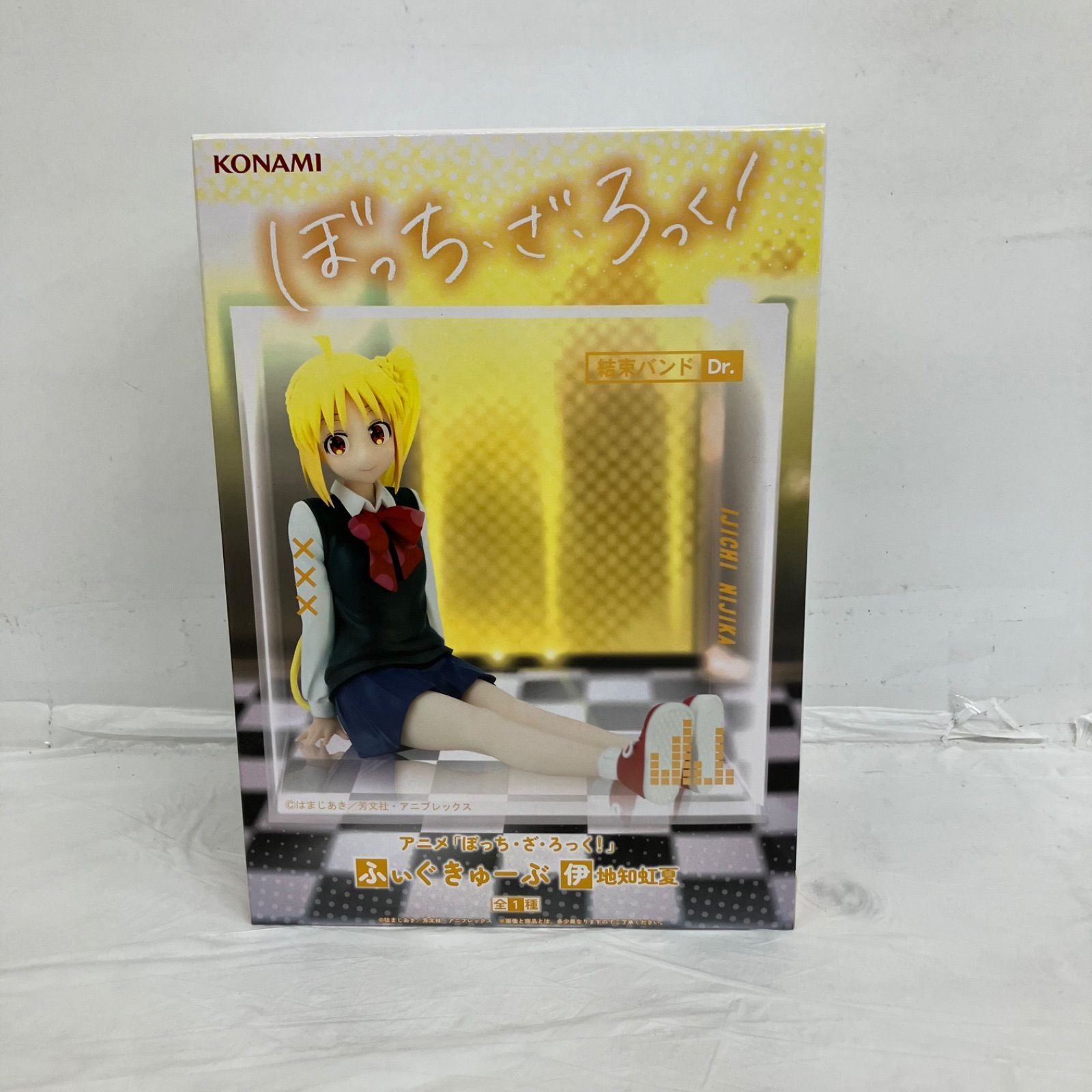 未開封プラスチックフィギュア 約10cm 未開封 ぼっち ざ ろっく ふぃぐきゅーぶ 伊地知虹夏 フィギュア 3個