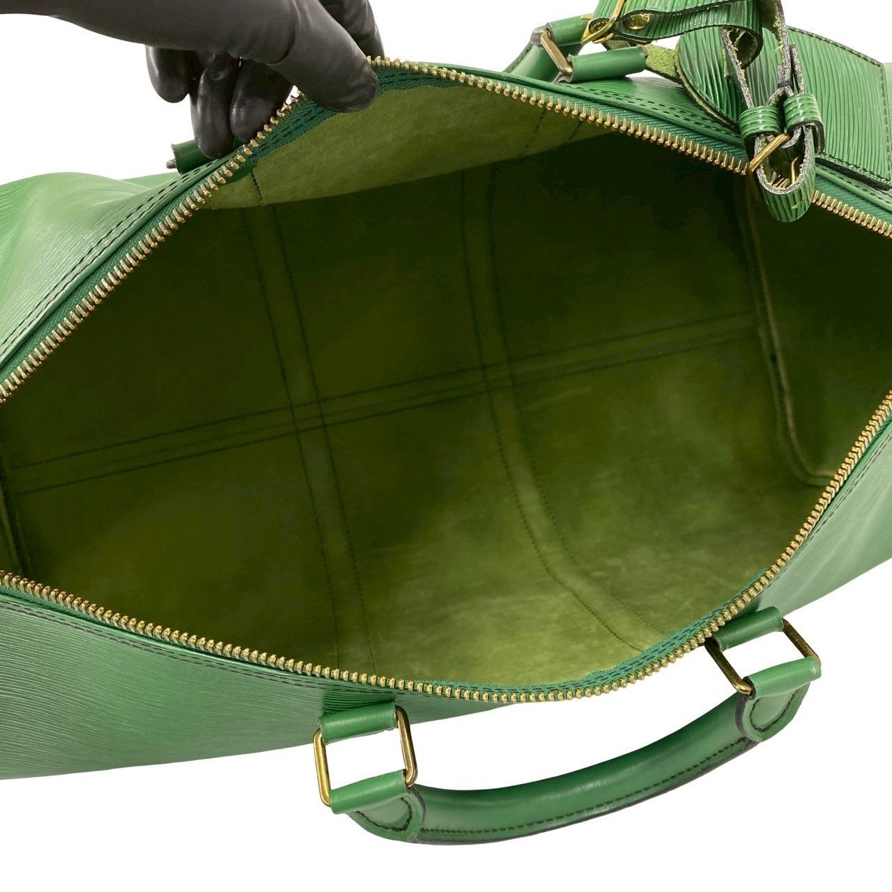 極 美品 LOUIS VUITTON ルイヴィトン ヴィンテージ キーポル 55 エピ
