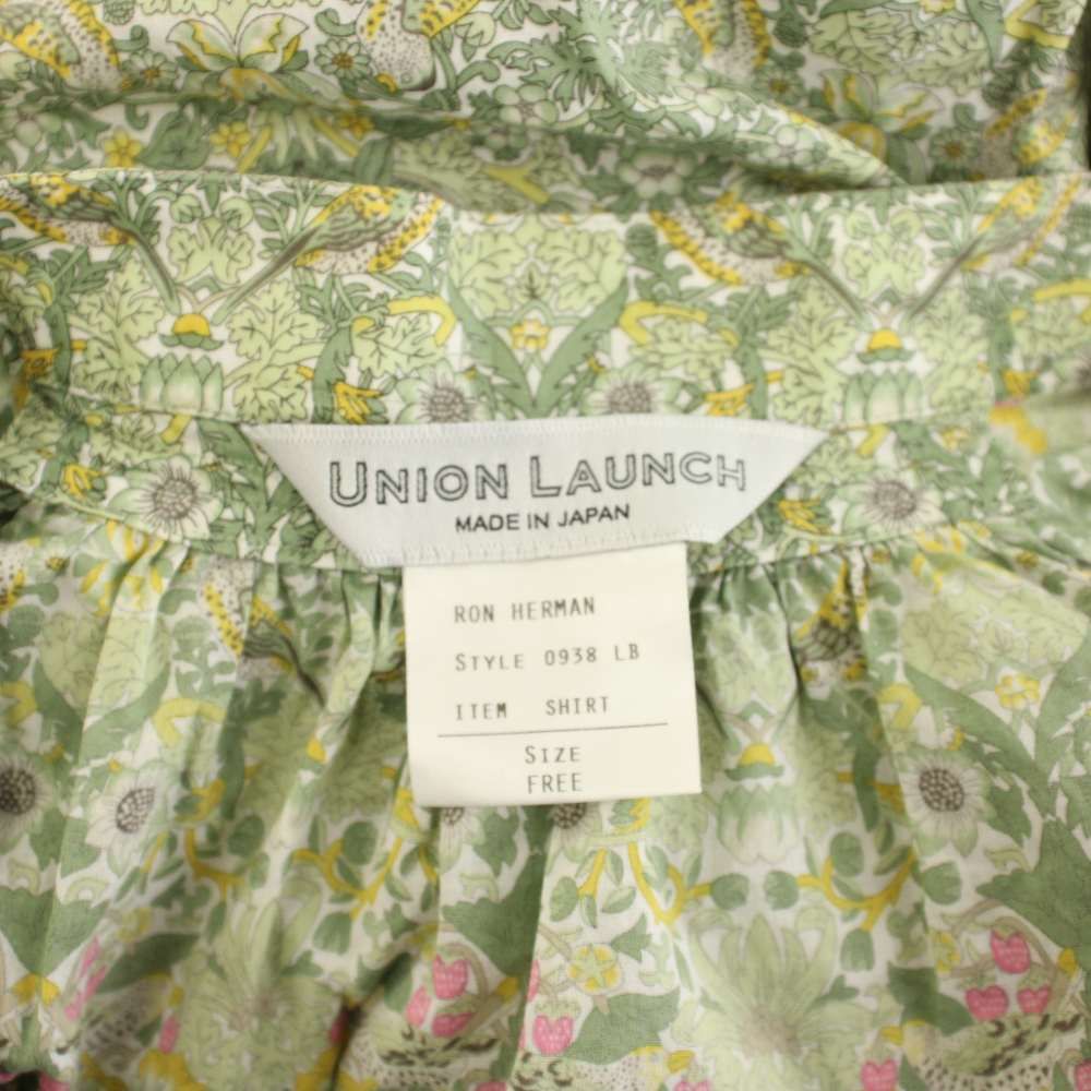 ユニオンランチ UNION LAUNCH ロンハーマン別注 リバティプリント
