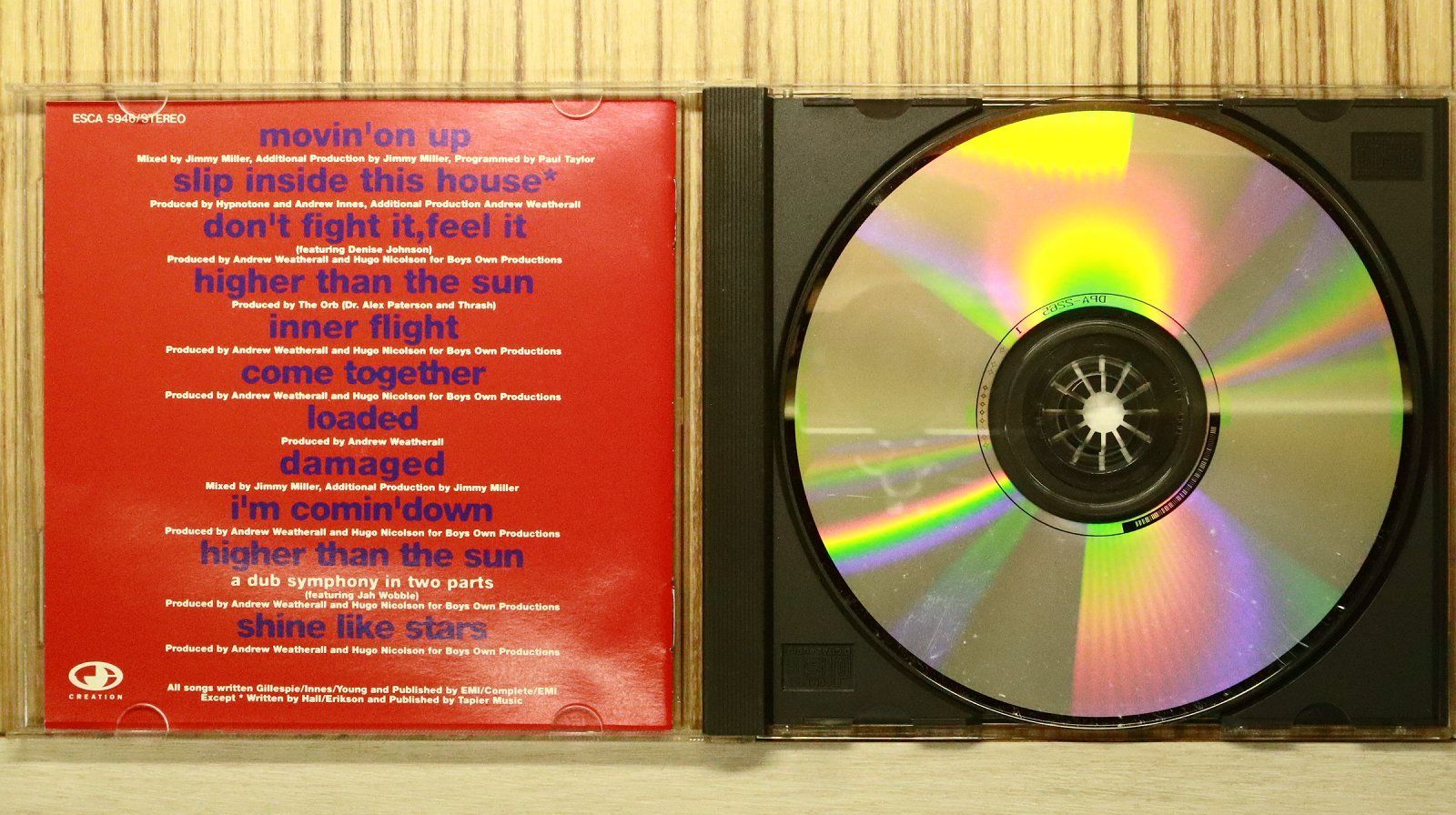 国内盤CD☆プライマル・スクリーム/Primal Scream□ スクリーマデリカ