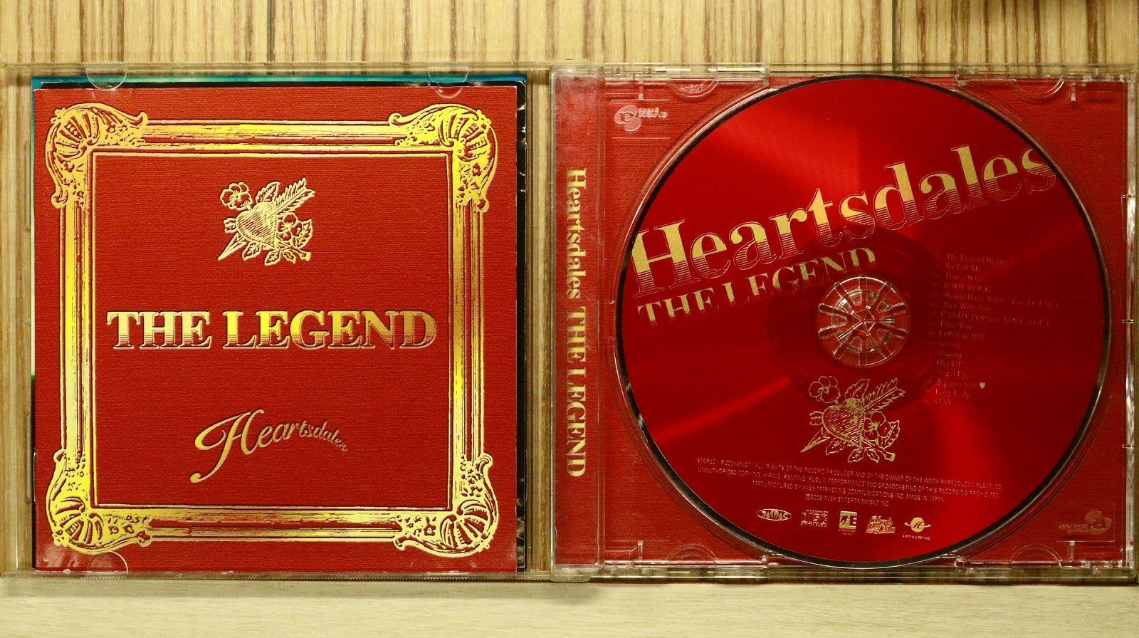 国内盤CD☆ハーツデイルズ/HEARTSDALES□ THE LEGEND 【RZCD45407
