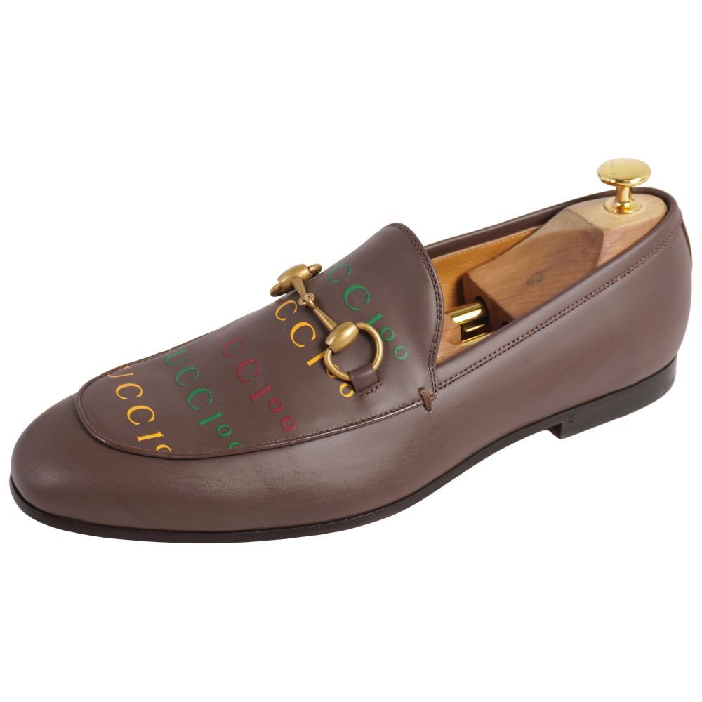 未使用 グッチ GUCCI ローファー モカシン 100周年記念モデル ホースビ
