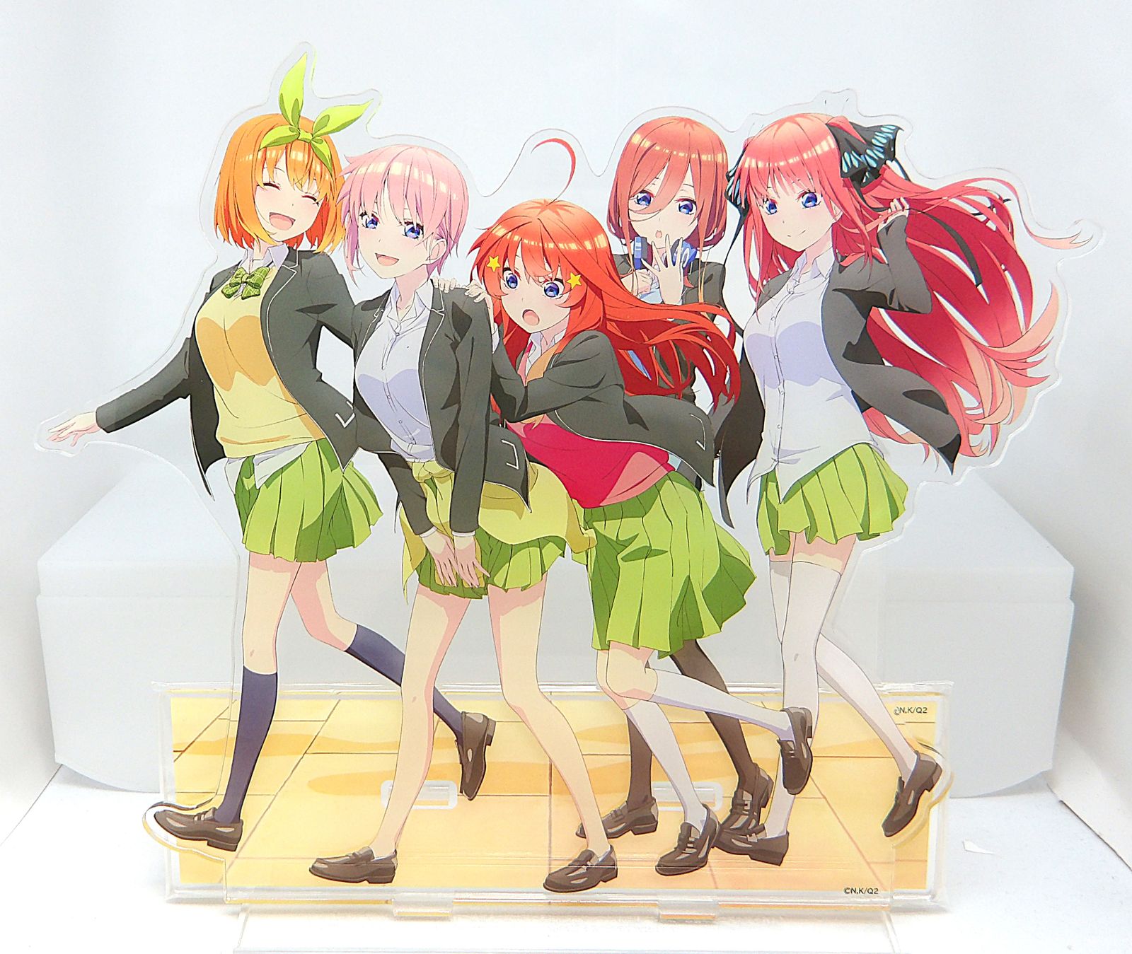 ふふ904545サイドアクリル 中古】アクリルスタンド アクリルフィギュア M KV 五等分の花嫁