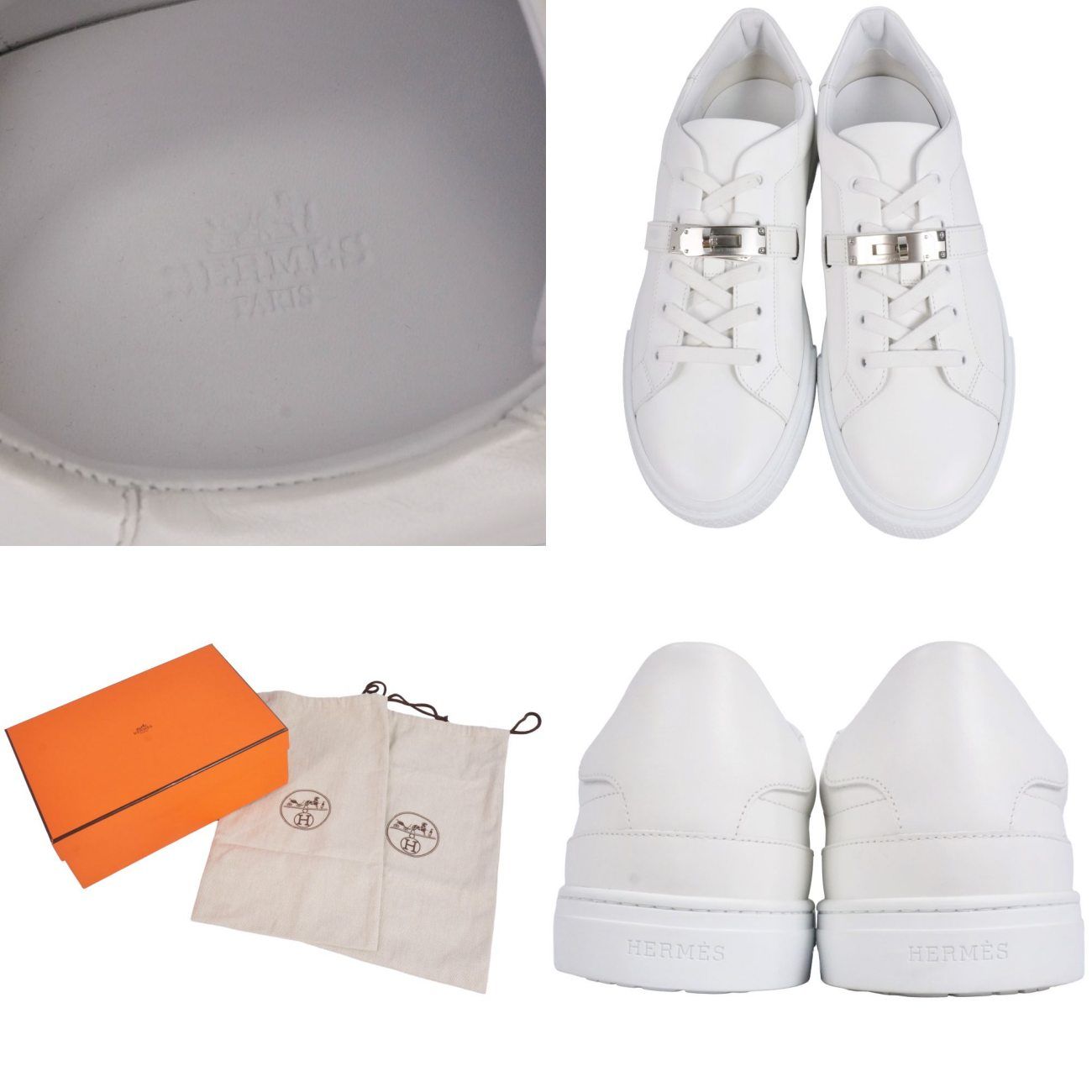 未使用 エルメス HERMES スニーカー 2024 Day デイ ケリー金具 - メルカリ