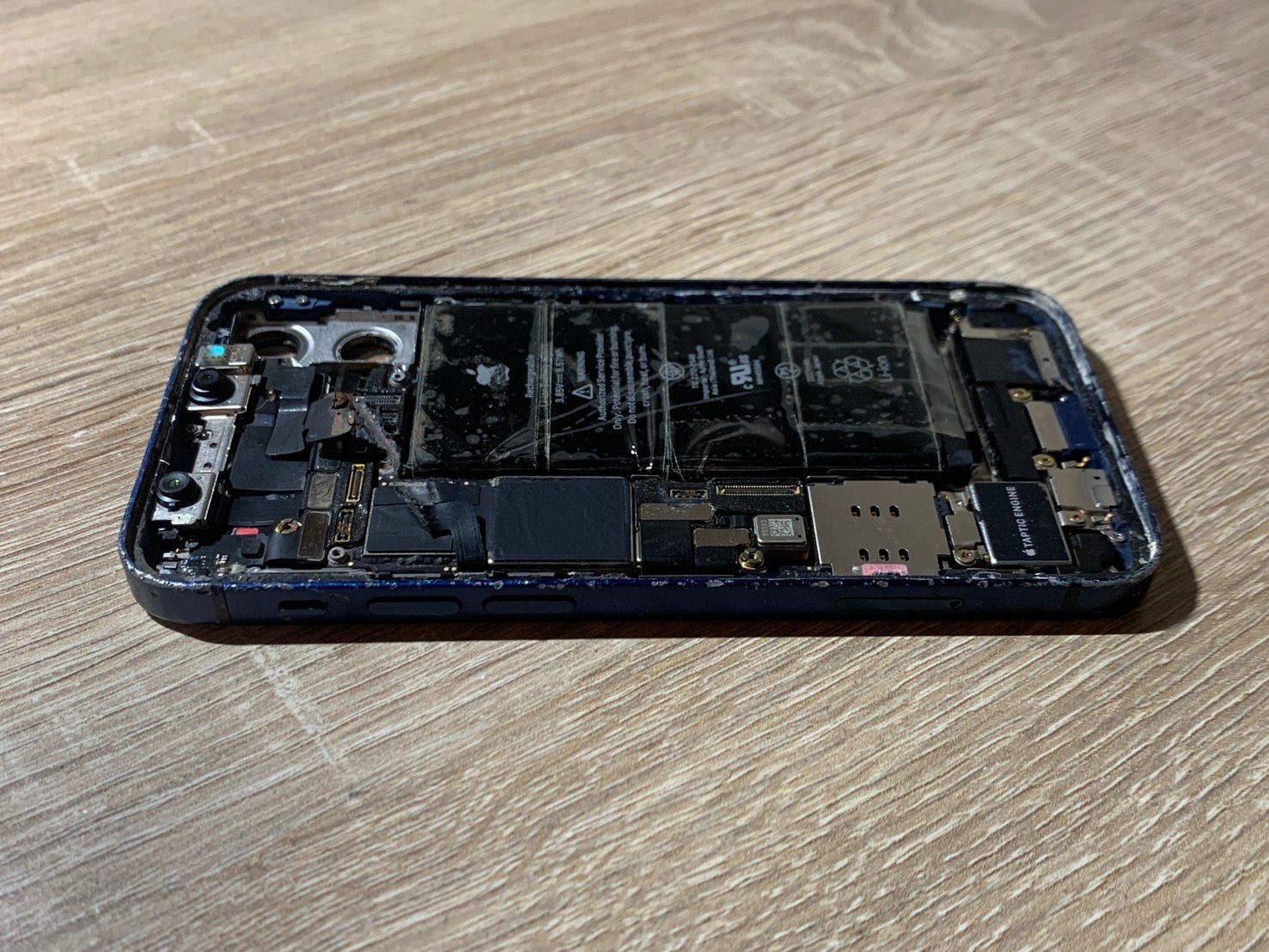 iPhone 12 mini 64GB ブルー ジャンク品 パーツ販売 - メルカリ