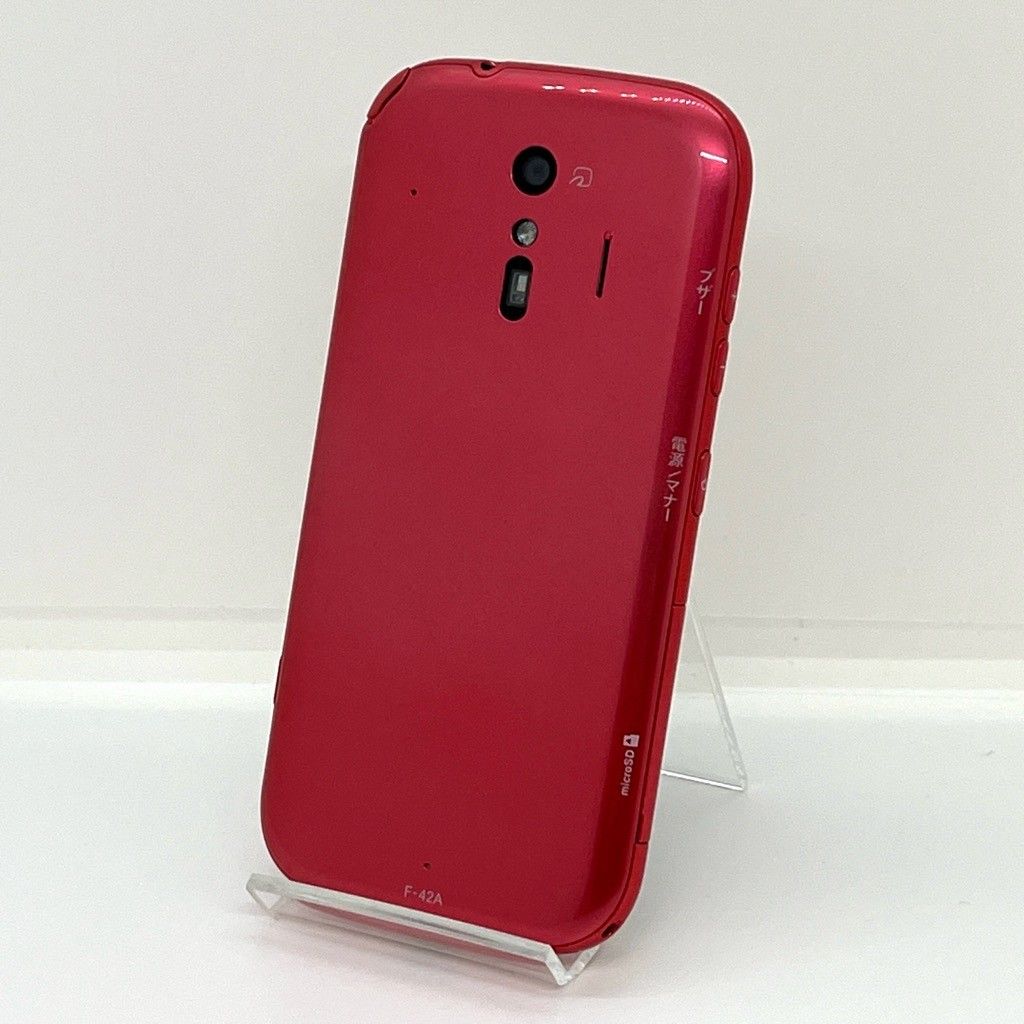 美品】らくらくスマホ F-42A docomo SIMフリー ピンク - メルカリ