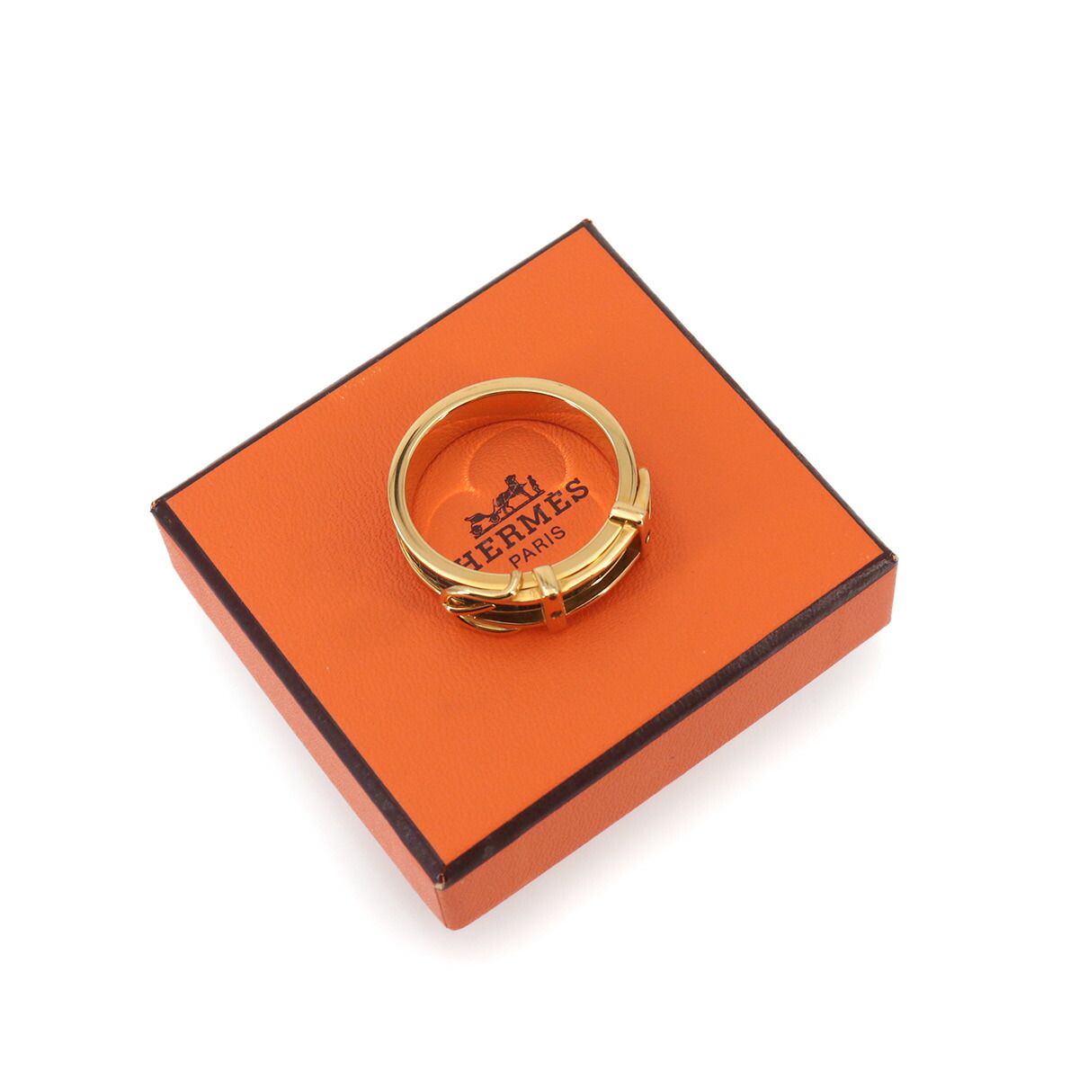新品同様 エルメス HERMES サンチュール ベルトモチーフ スカーフ
