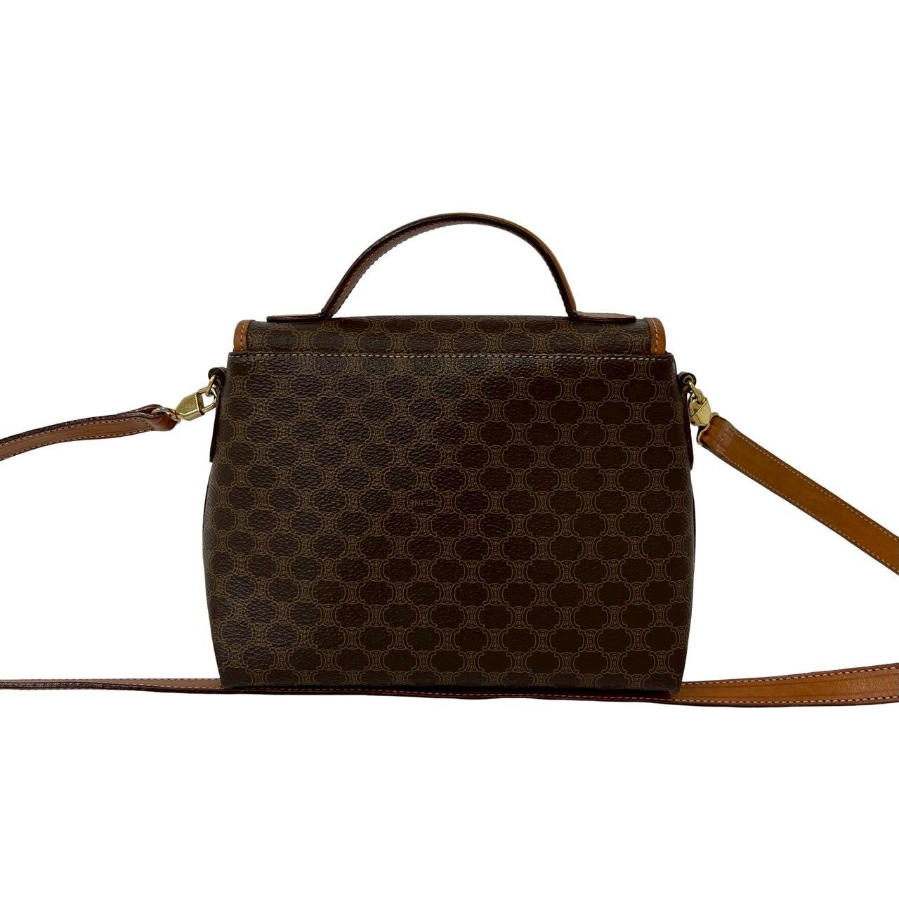 極 美品 CELINE セリーヌ ヴィンテージ マカダム ブラゾン トリオンフ
