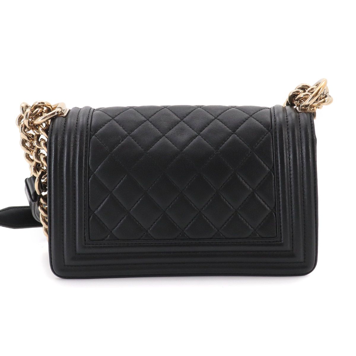 美品 シャネル CHANEL ボーイシャネル スモール チェーン ショルダー
