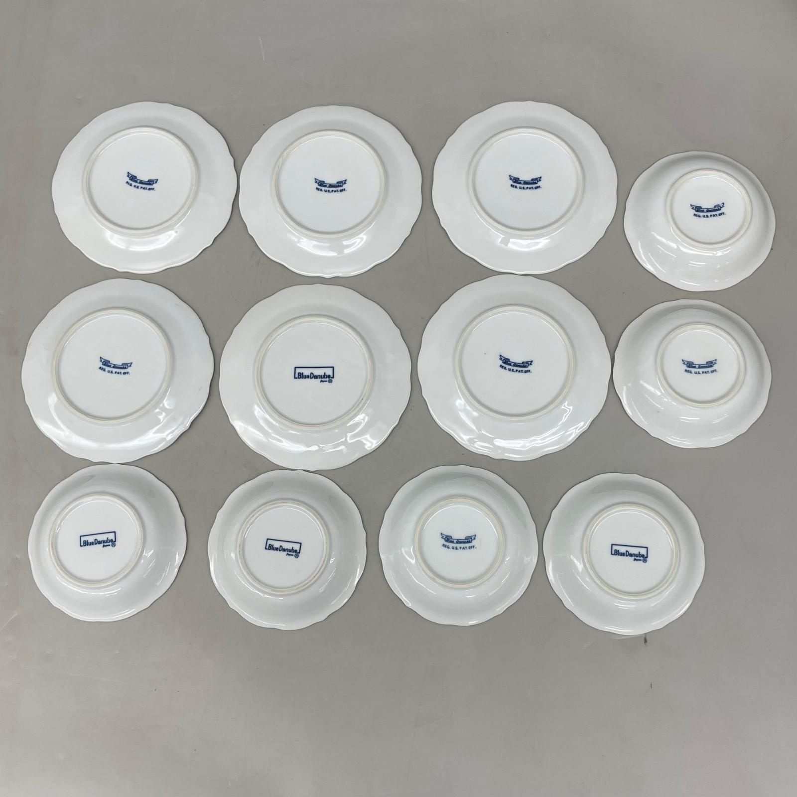Blue Danube ブルーダニューブ 食器 43点まとめセット - メルカリ