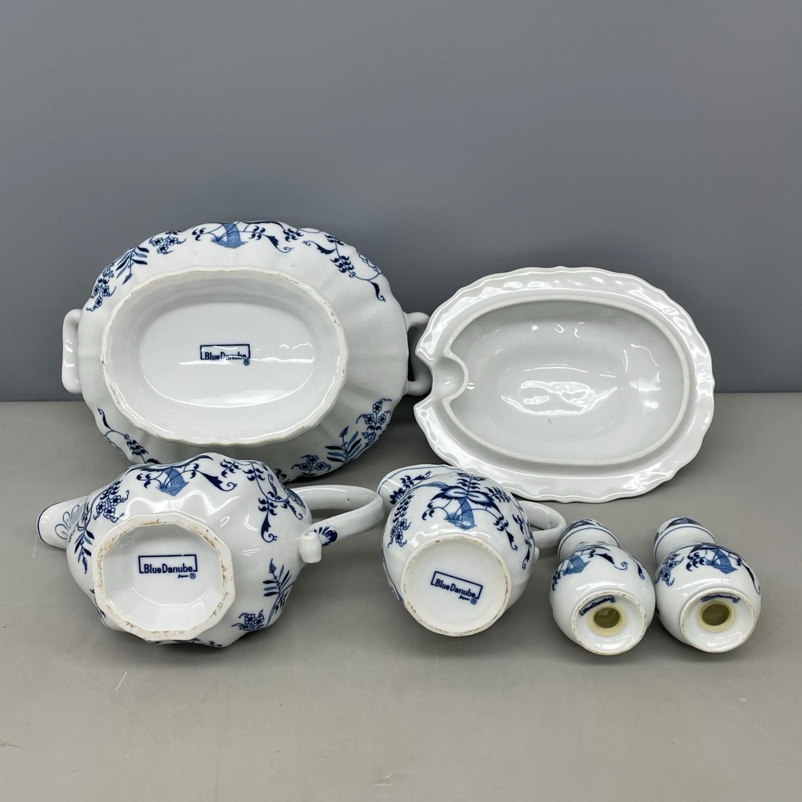 Blue Danube ブルーダニューブ 食器 43点まとめセット - メルカリ