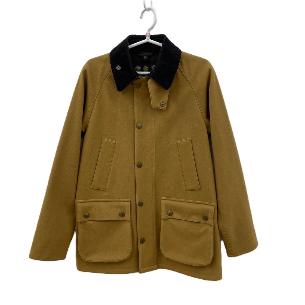 Barbour バブアー ウールジャケット BEDALE SL 36 ダブルジップ&スナップ キャメル Barbour バブアー ウールジャケット BEDALE SL 36 ダブルジップ