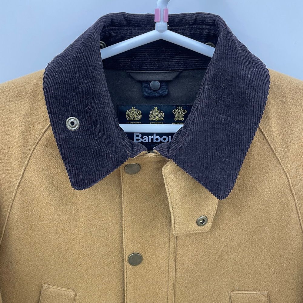 Barbour バブアー ウールジャケット BEDALE SL 36 ダブルジップ