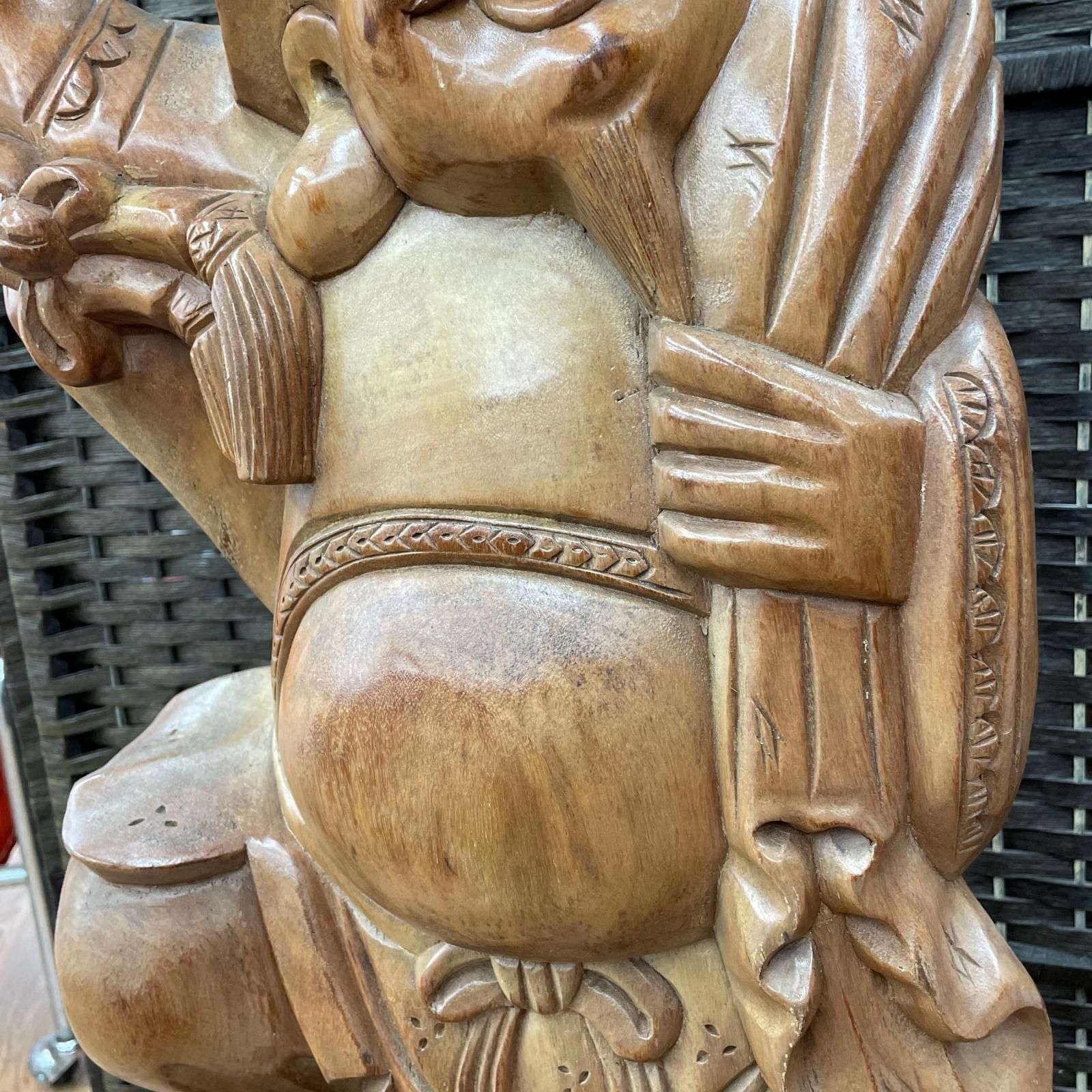 木彫り 大黒天 七福神 置物 縁起物 - メルカリ