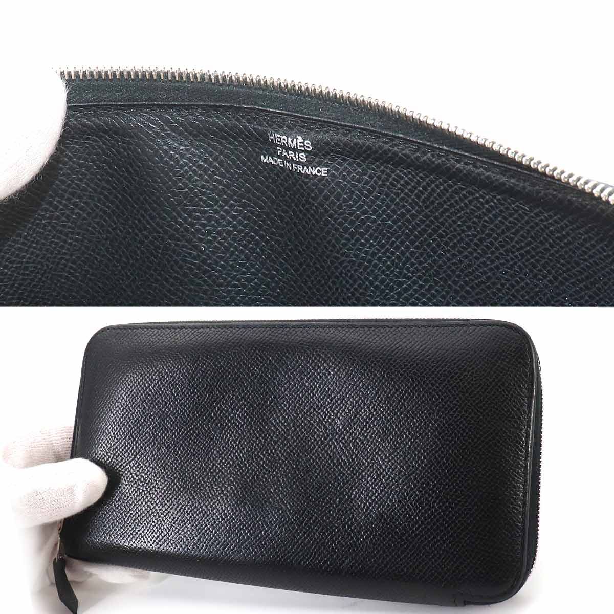 エルメス HERMES アザップロング クラシック ラウンドファスナー 長