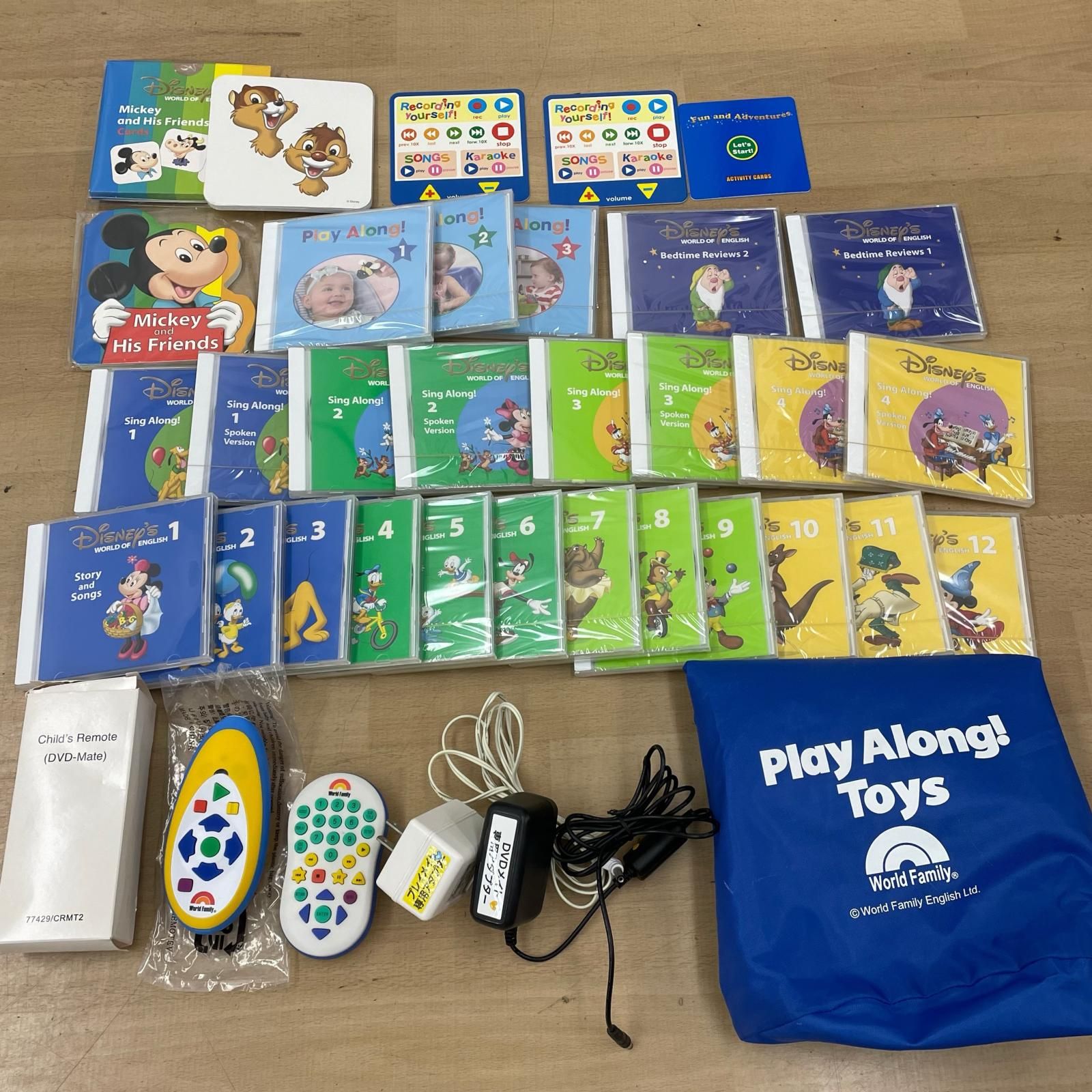 未開封ありDWE ディズニー シングアロング プレイアロング 2017年頃
