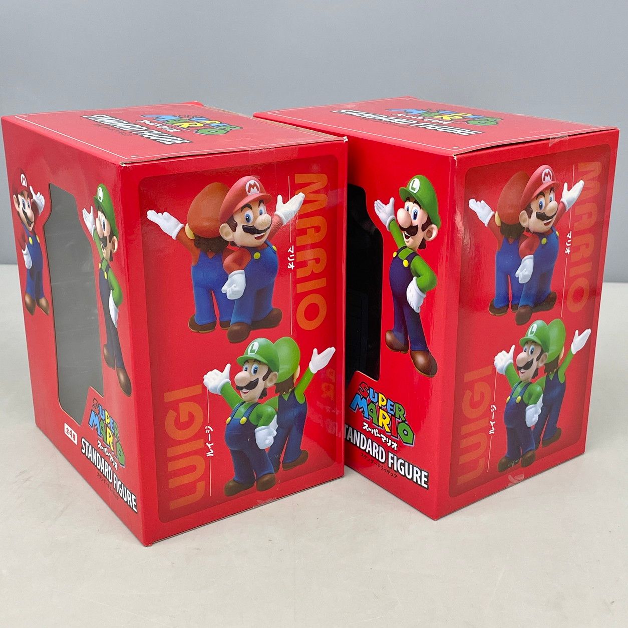 スーパーマリオ スタンダードフィギュア マリオ ルイージ 2点セット