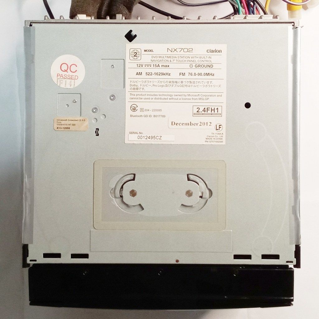 Clarion 7インチナビ NX702 ジャンク品扱い - メルカリ
