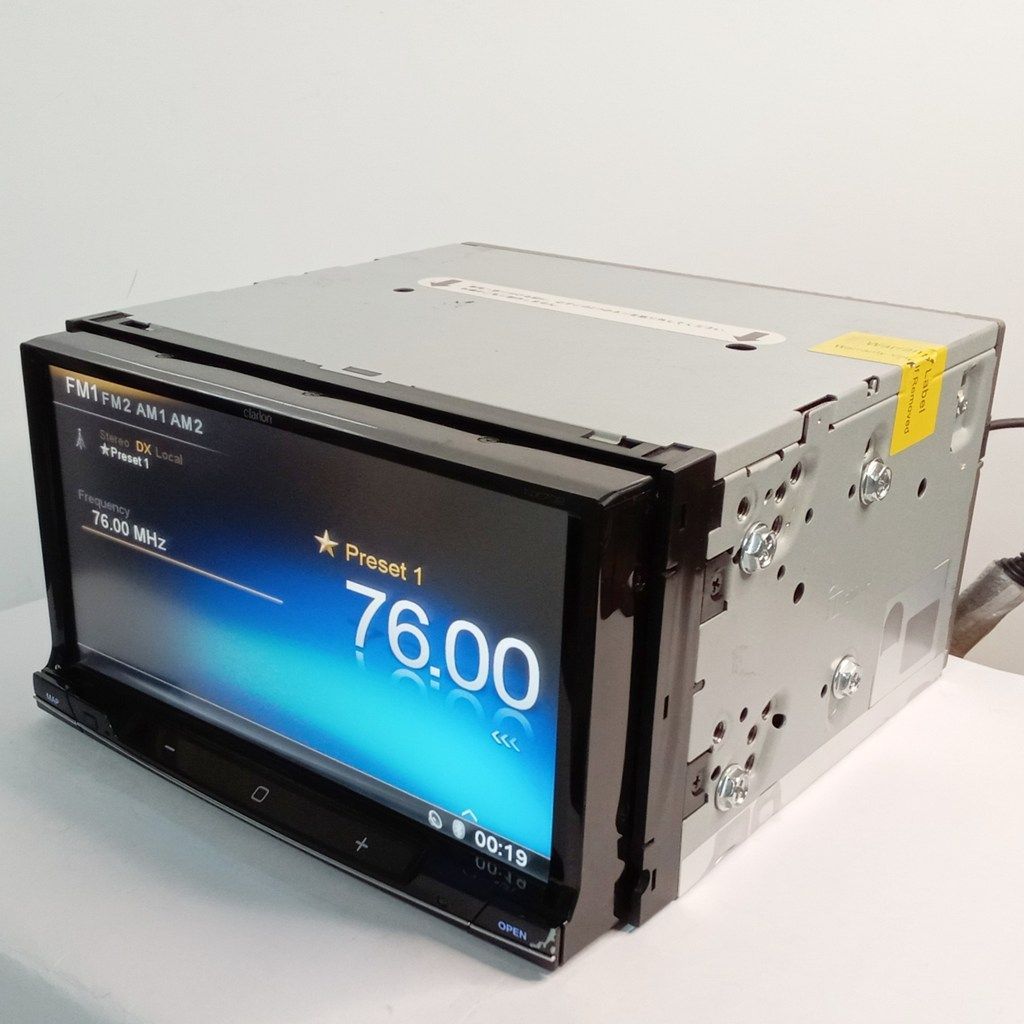 Clarion 7インチ NX702 フルセグ/CD/DVD/USB/SD/Bluetooth ジャンク品