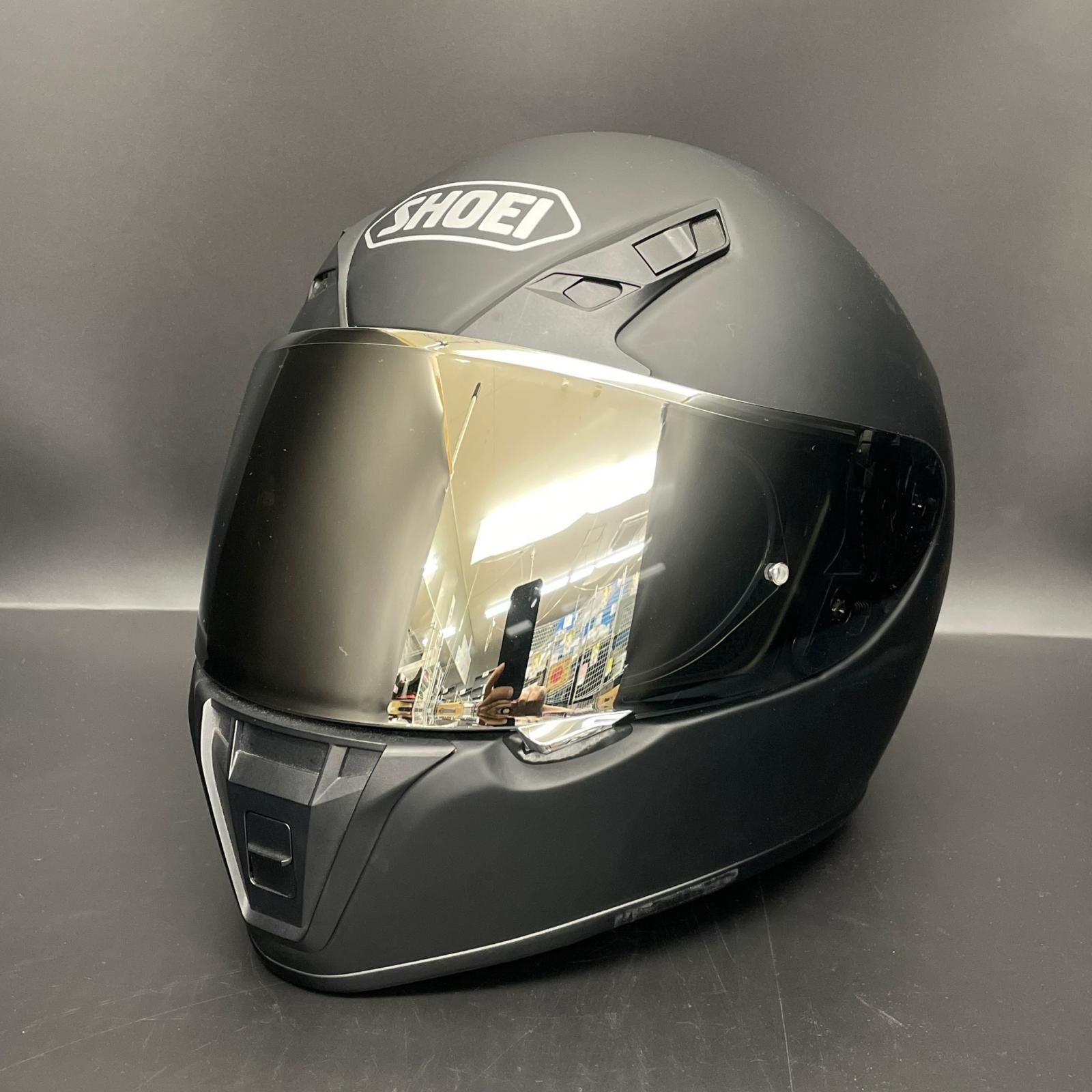 RYD 観賞用 フルフェイスヘルメット シールドミラータイプ マット 