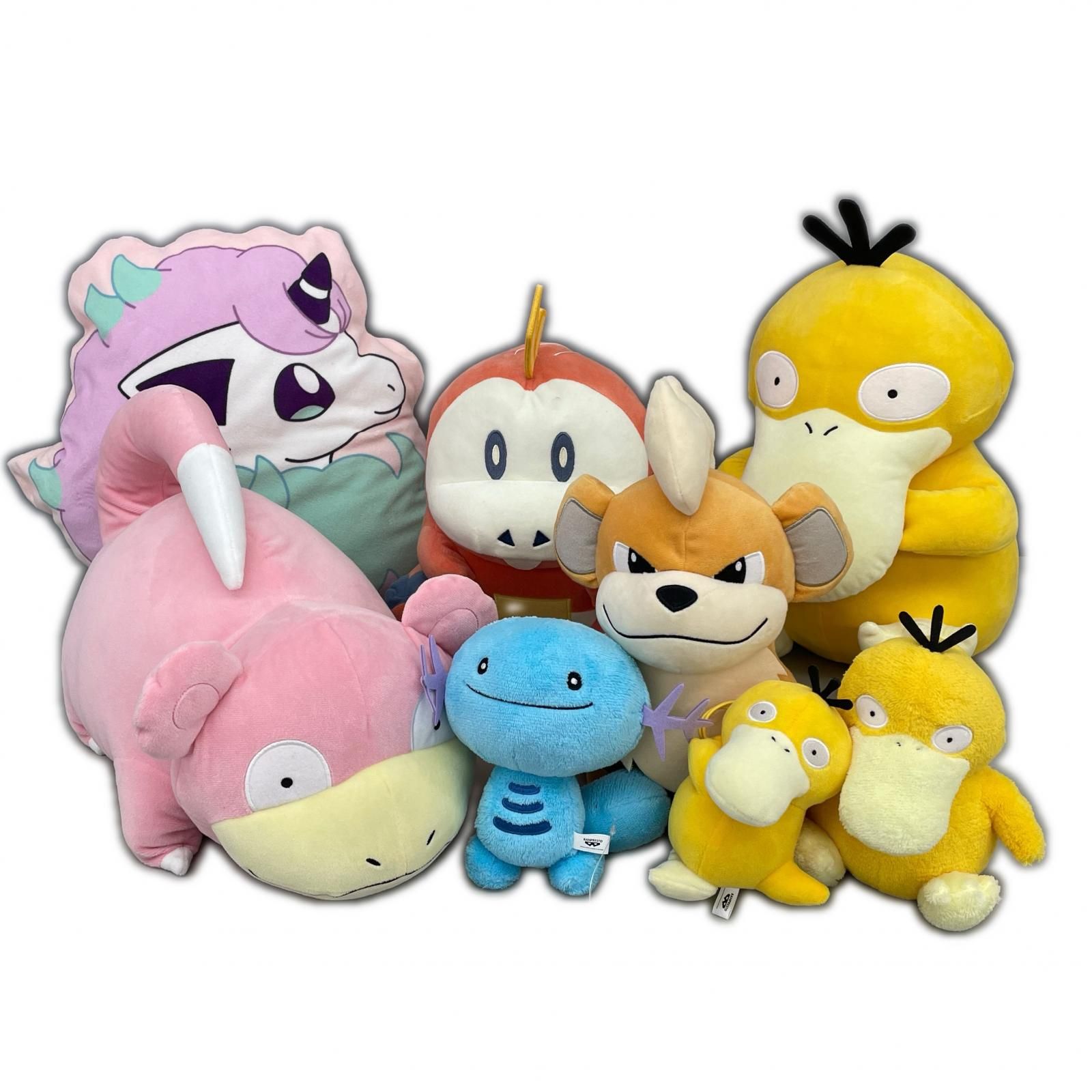【新品タグ付】ポケモンぬいぐるみ12体　ホゲータ　ヤドン　コダック　エネコ他 ポケモン ぬいぐるみ まとめセット ヤドン コダック ガーディ ポニータ