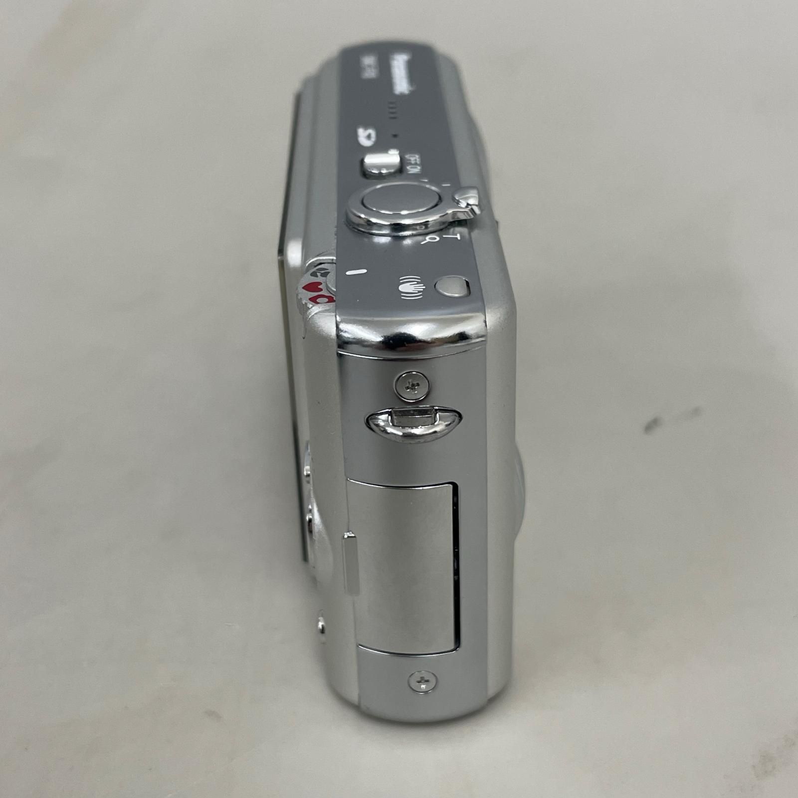 実用光学美品】Panasonic パナソニック LUMIX DMC-FX8 シルバー SD