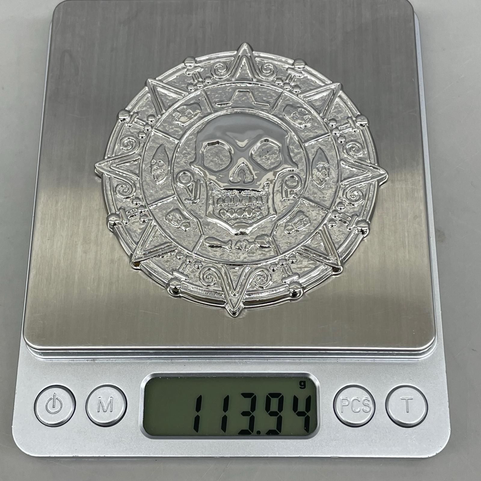 パイレーツオブカリビアン デッドマンズチェスト 純銀製 メダル 約113g