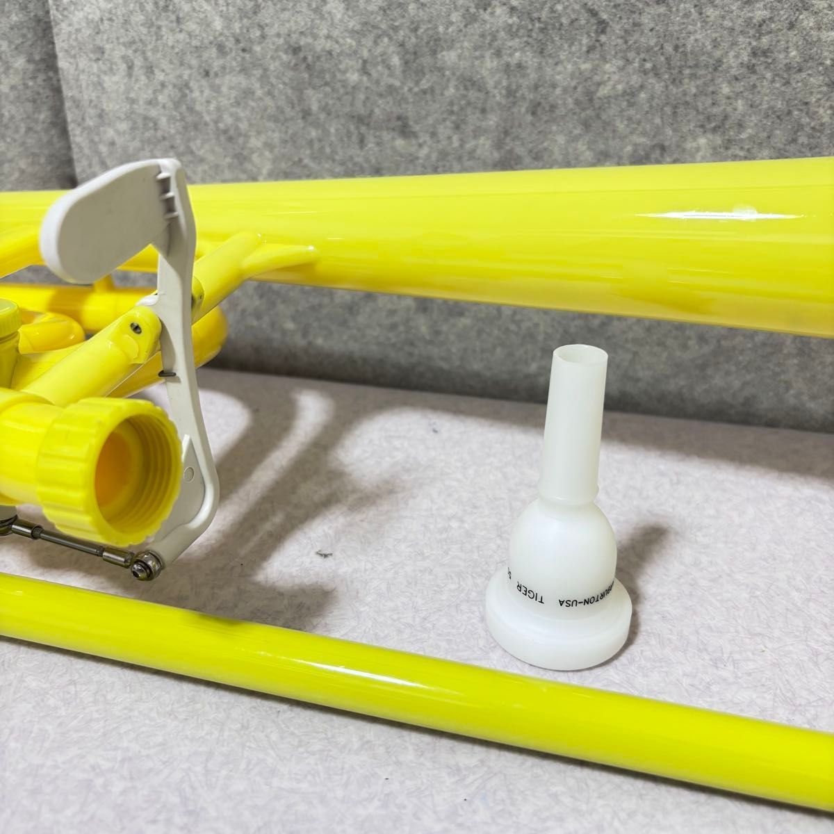 □【美品】テナーバストロンボーン イエロー タイガー TG Tiger