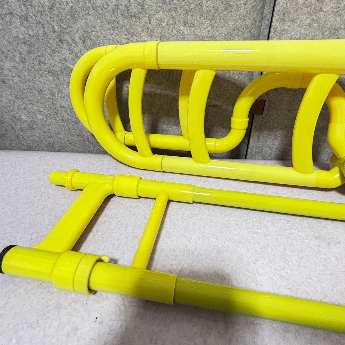 □【美品】テナーバストロンボーン イエロー タイガー TG Tiger