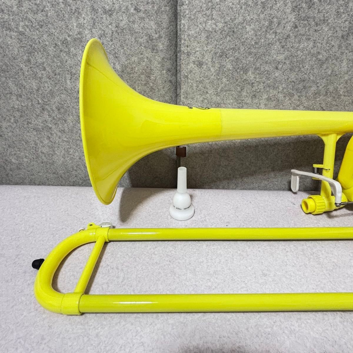 □【美品】テナーバストロンボーン イエロー タイガー TG Tiger