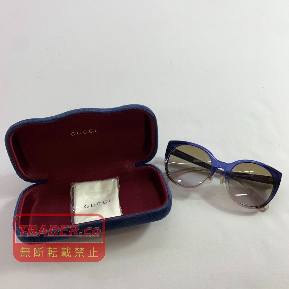 04w7322▽※【中古】GUCCI グッチ サングラス GGロゴ 蜂 GG0369S 004 54