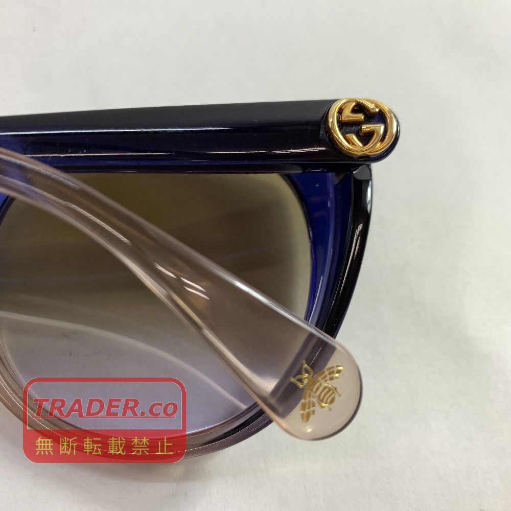 04w7322▽※【中古】GUCCI グッチ サングラス GGロゴ 蜂 GG0369S 004 54
